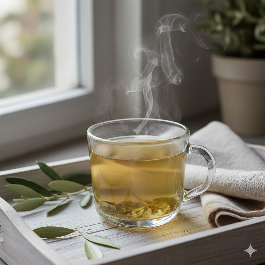 Napar z liścia oliwnego – naturalny rytuał